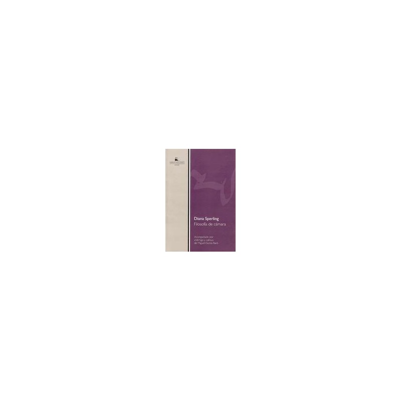 Filosofía de la cámaraAutor: Diana SperlingEditorial: Marmol izquierdo