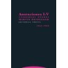 Anotaciones I-V?Autor: Martin HeideggerEditorial: TrottaColección: Trotta: Estructuras y Procesos. Filosofía