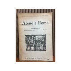 Atene e Roma Rassegna trimestrale dell' Associazione Italiana di Cultura Classica XXVIIAutor: AA.VV.Editorial: Otras editoriales