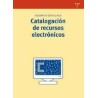 Catalogación de recursos electrónicosEditorial: Trea