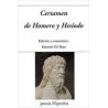 Certamen de Homero y HesíodoEditorial: HiperiónColección: Hiperión: Poesía Hiperión