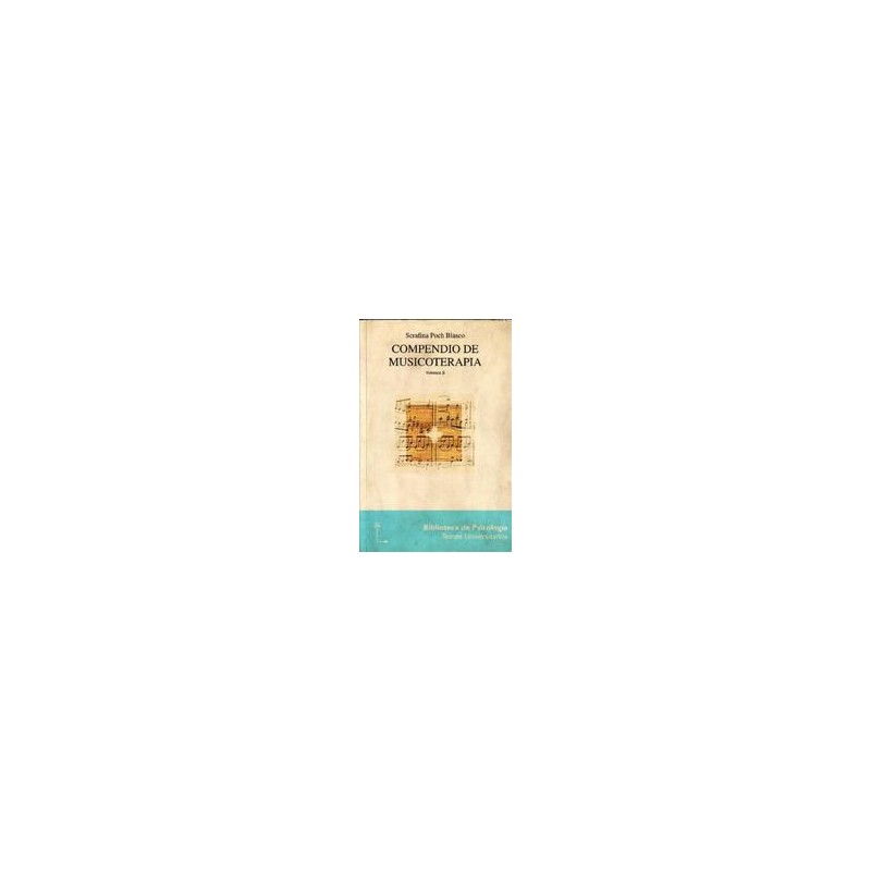 Compendio de musicoterapia IIAutor: Serafina  Poch BlascoEditorial: Herder
