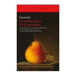 De rerum natura. De la naturalezaAutor: LucrecioEditorial: Acantilado