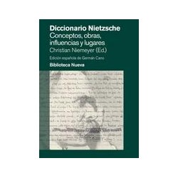 Diccionario NietzscheAutor: AA.VV.Editorial: Biblioteca Nueva