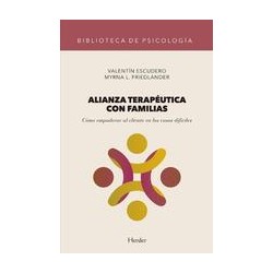 Alianza terapéutica con familiasAutor: AA.VV.Editorial: Herder