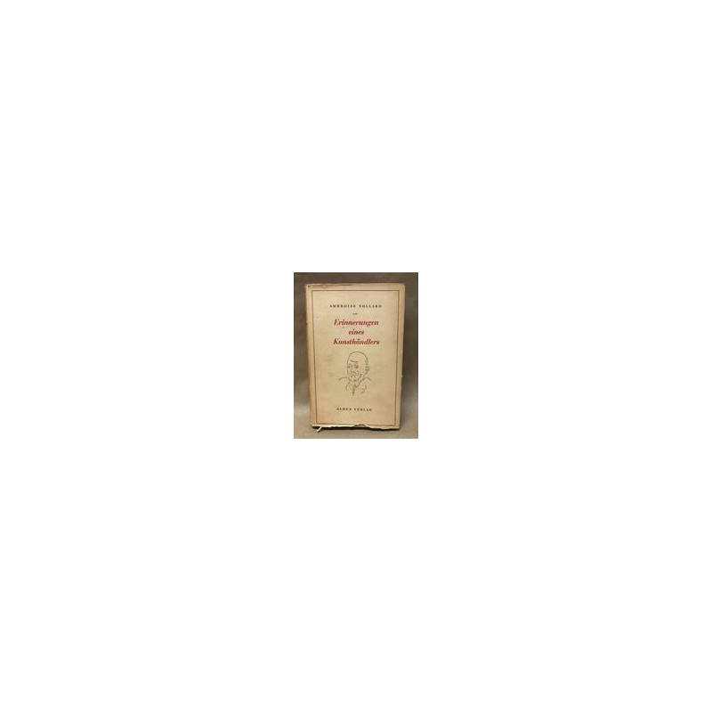 Erinnerungen eines KunsthändlersAutor: AA.VV.Editorial: Otras editorialesColección: Libros de segunda mano