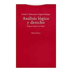 Análisis lógico y derechoAutor: AA.VV.Editorial: Trotta